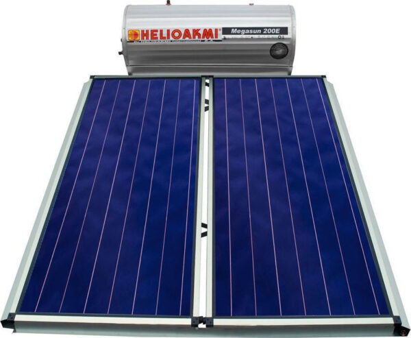 Helioakmi Megasun 200E / 4.20m² Double Energy Selective Titanium Glass Solar Water Heaters