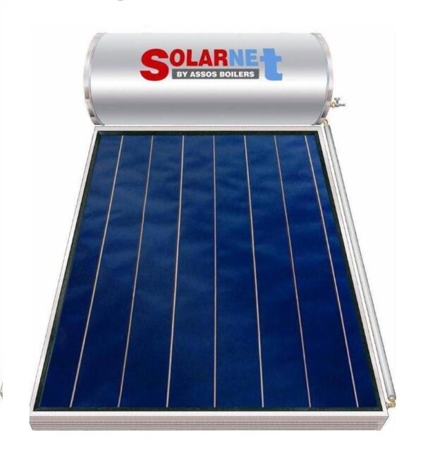 Solarnet M160lt/2,5m² Glass Διπλής Ενέργειας Ηλιακοί Θερμοσίφωνες