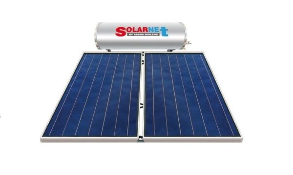 Solarnet E200lt/4m² Glass Τριπλής Ενέργειας Ηλιακοί Θερμοσίφωνες