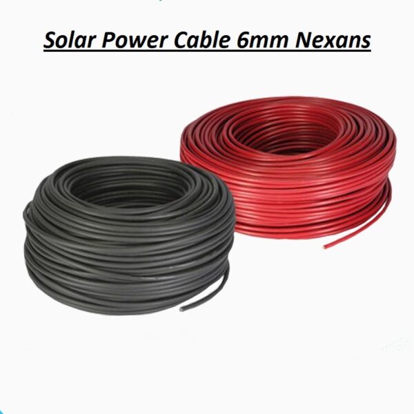 Καλώδιο τροφοδοσίας φωτοβολταϊκού τύπου Solar cable 6mm2 (Kόκκινο) Καλώδια - Παρελκόμενα Φ/Β