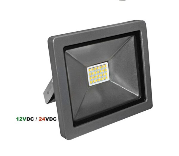 LED SMD Carbon headlight 20W 12 – 24V DC 120 ° 4000K LED Projectors (floodlights)