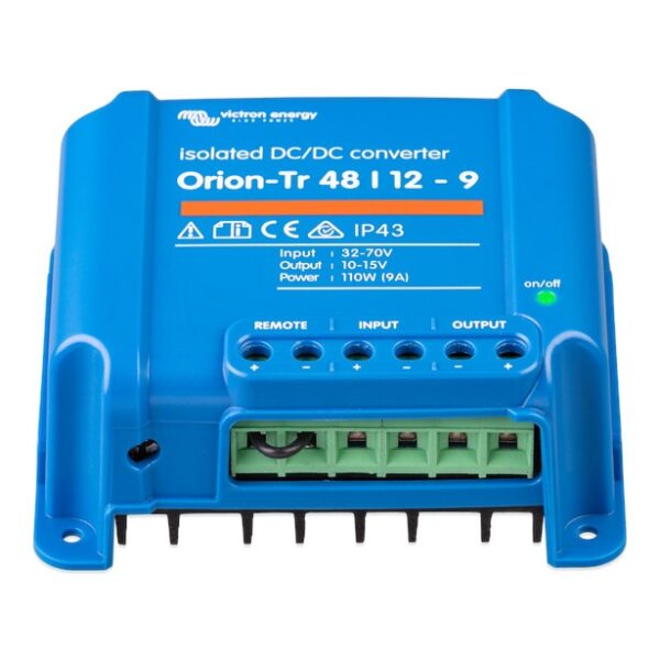 Voltage Converter DC / DC Victron Energy Orion-Tr 48 / 12-9 Isolated Batteries' Charger & Maintenance