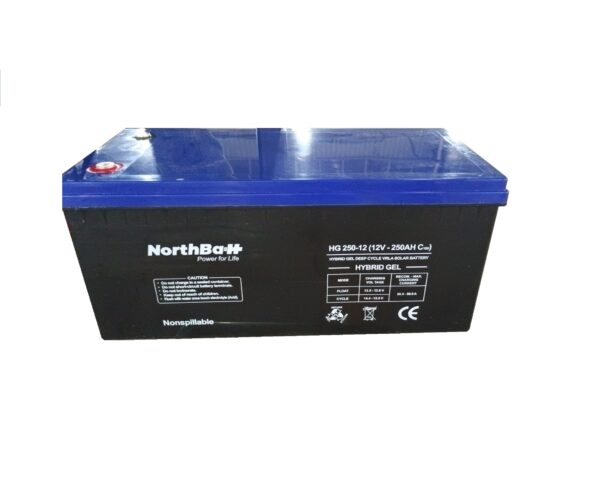 NORTHBATT HYBRID GEL HG 250-12 Batteries LEAD CARBON/HYBRID GEL
