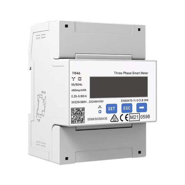 Three-phase smart meter 3*230/400V 3×100А (With CT 250A) Accessories On-grid Inverter