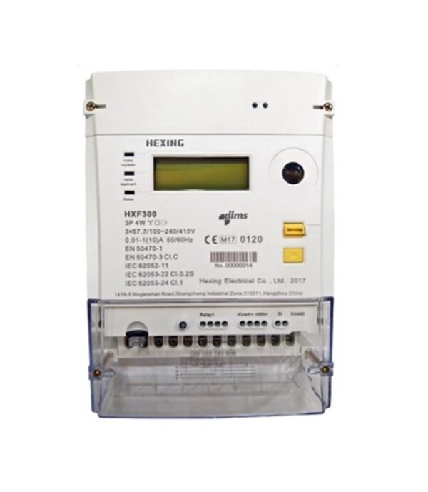HEXING HXF300 + MODEM (THREE-PHASE CONNECTION METER THROUGH M/S VOLTAGE) Electricity Meters