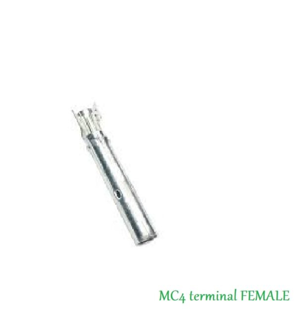 MC4 TERMINAL FEMALE (COPPER SHEET) Καλώδια - Παρελκόμενα Φ/Β