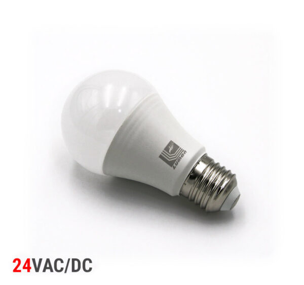 ECO PEAR WHITE MATTE E27 10W 24V AC/DC WHITE 4000K (ADELEQ) LED Lamps