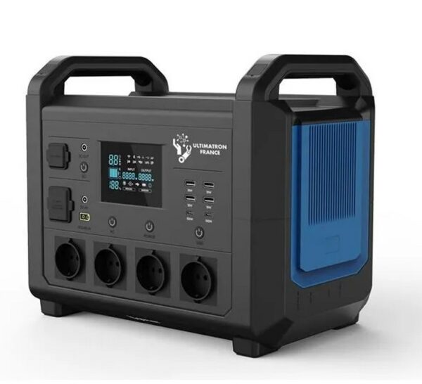 Ultimatron ULT-1500 1500W 1485Wh Portable Power Station LED HD Energy Stations
