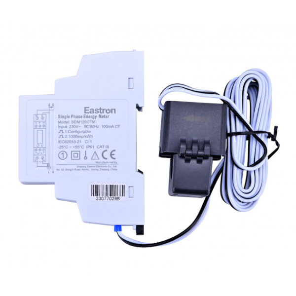 Epever SDM120P – 45A Din Rail Single Phase Energy Meter with Pulse Output Αξεσουάρ Inverter (Off Grid)